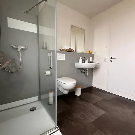 Amao-sepia I 86qm I King-size Beds I Netflix I Privat Balcony I Free Parking I Near Europapark Apartment *