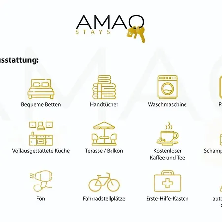 Amao-sepia I 86qm I King-size Beds I Netflix I Privat Balcony I Free Parking I Near Europapark