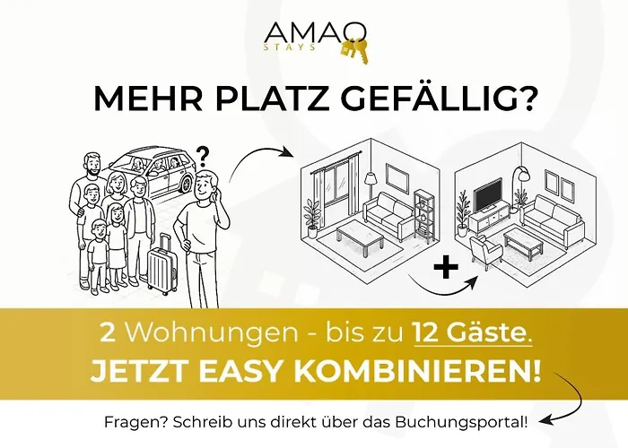 Amao Sepia - Family Apartment - Free Parking * Rheinhausen